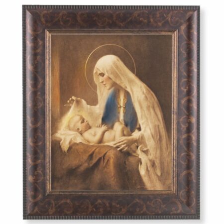 Madonna and Child Art-Deco Framed Art