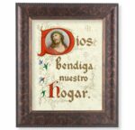 House Blessing (Spanish) Art-Deco Framed Art