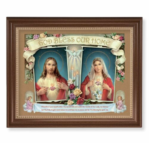 House Blessing - SHJ-IMH Dark Walnut Framed Art