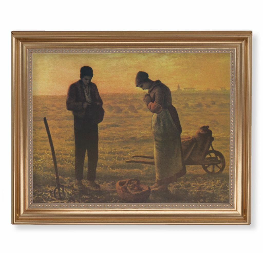 The Angelus Gold Framed Art - Buy Religious Catholic Store