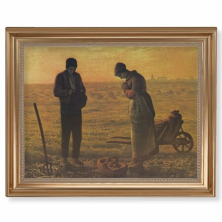 The Angelus Gold Framed Art