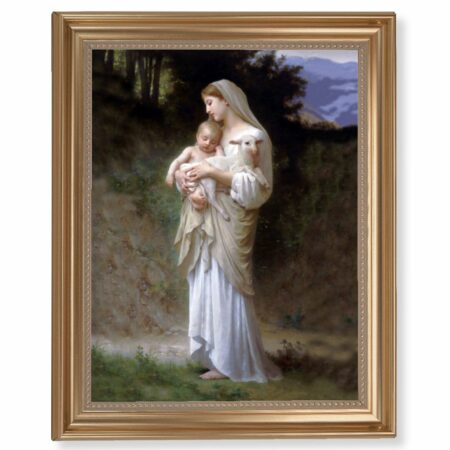 Divine Innocence Gold Framed Art