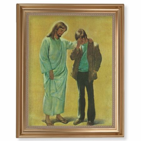 The Pardoning Gold Framed Art