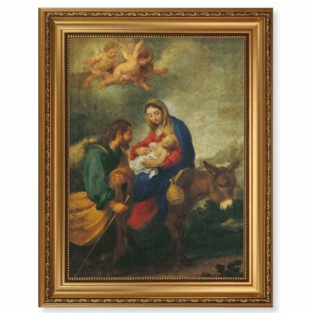 Flight into Egypt Antique Gold Framed Art