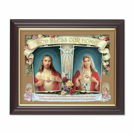 House Blessing-SHJ-IHM Walnut Framed Art