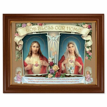 House Blessing - SHJ & IMH Walnut Finish Framed Art