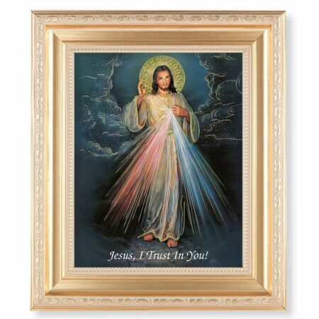 Divine Mercy Gold Framed Art