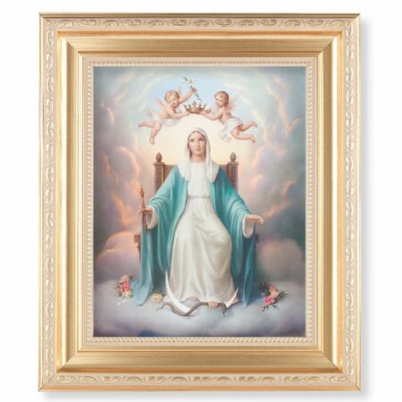 Queen of Heaven Gold Framed Art