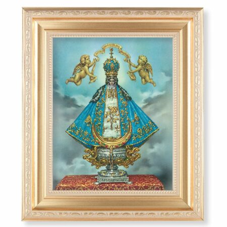 Virgen de San Juan Gold Framed Art