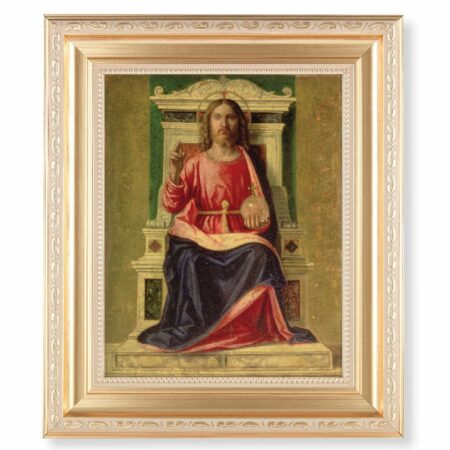 King of Heaven Gold Framed Art