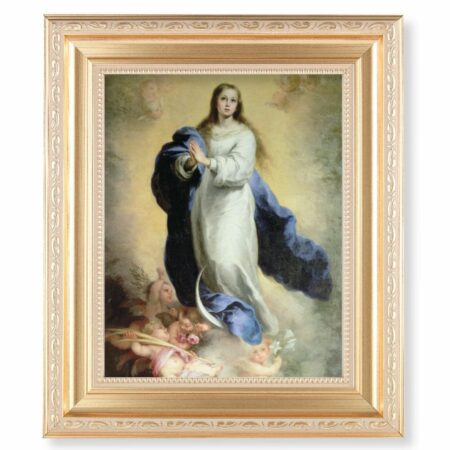 Immaculate Conception Gold Framed Art