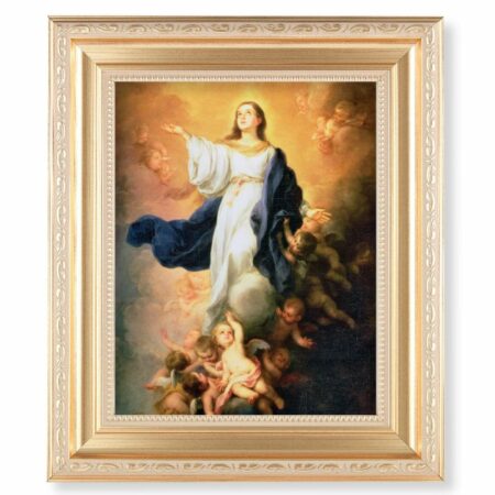 Immaculate Conception Gold Framed Art