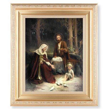 Holy Family Gold Framed Art