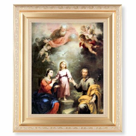 Heavenly and Earthly Trinities Gold Framed Art