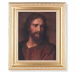 Christ at 33 Gold Framed Art