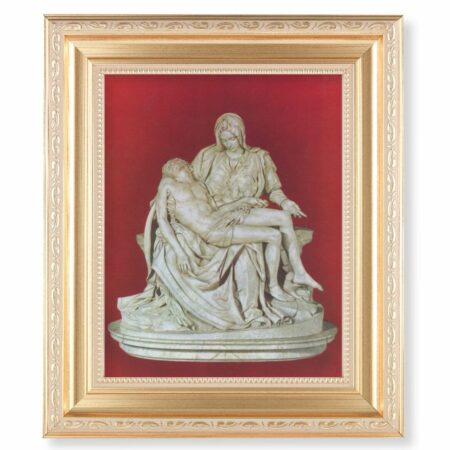 The Pieta Gold Framed Art