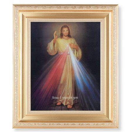 Divine Mercy Gold Framed Art