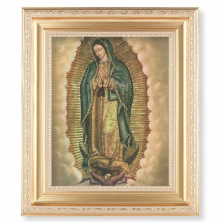 Our Lady of Guadalupe Gold Framed Art