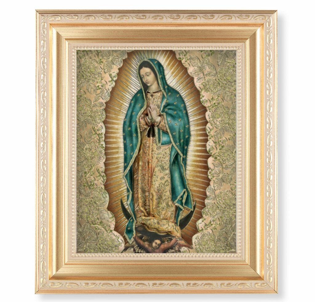 Our Lady of Guadalupe Gold Framed Art - Buy Religious Catholic Store