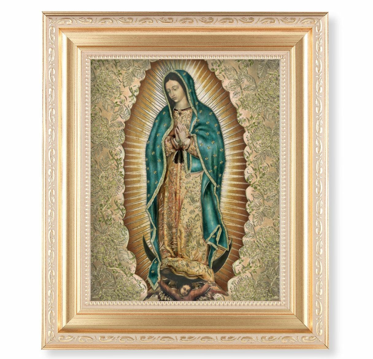 Our Lady Of Guadalupe Gold Framed Art Buy Religious Catholic Store   138 895G 