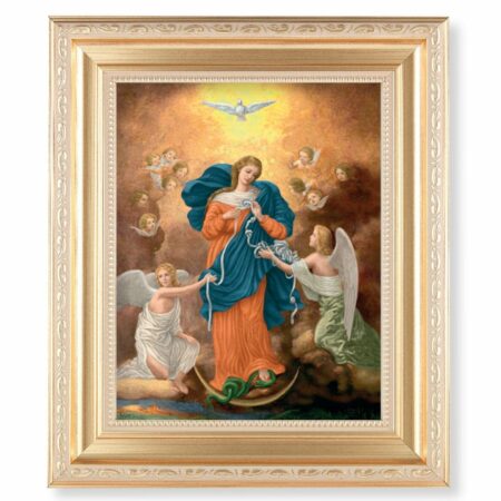 Our Lady of Guadalupe Gold Framed Art
