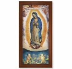 Our Lady of Guadalupe Walnut Finish Framed Art