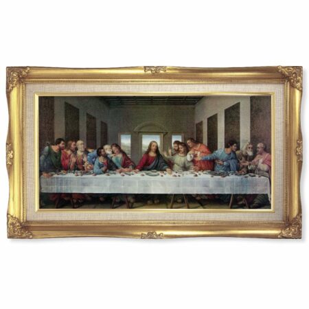 Last Supper Gold-Leaf Framed Art