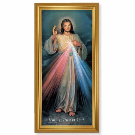 Divine Mercy Gold Framed Art