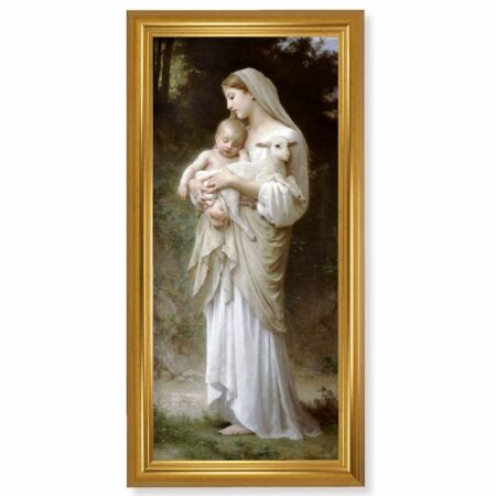Divine Innocence Gold Framed Art