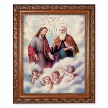 The Trinity Mahogany Finished Framed Art