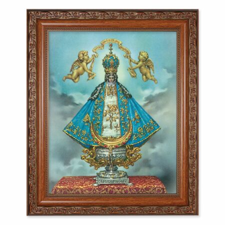Virgen de San Juan Mahogany Finished Framed Art