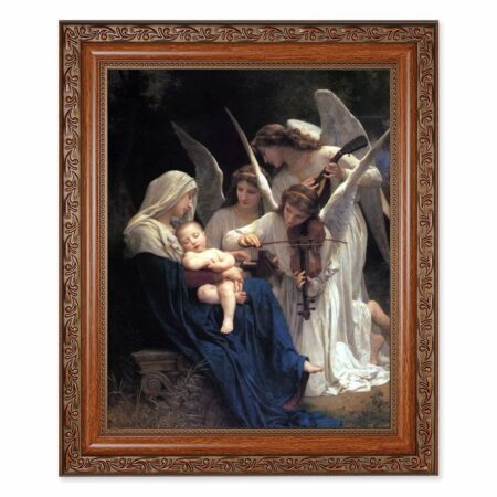 Heavenly Melody Mahogany Finished Framed Art