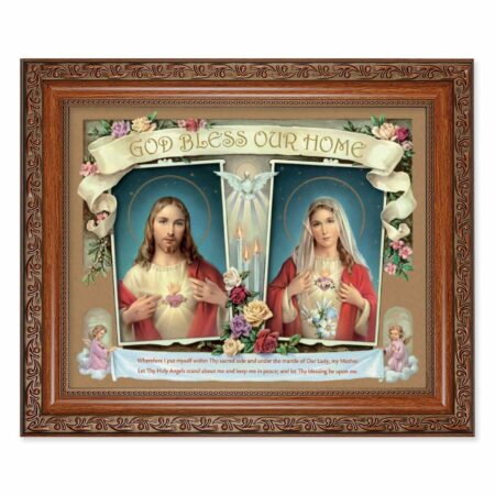 House Blessing - SHJ-IHM Mahogany Finished Framed Art