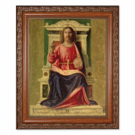 King of Heaven Mahogany Finished Framed Art