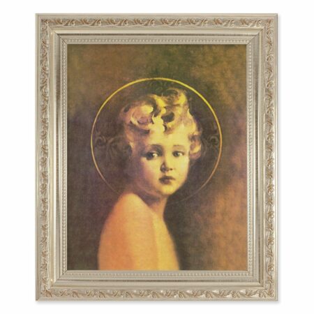 Light of the World Antique Silver Framed Art