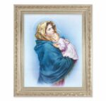 Madonna of the Streets Antique Silver Framed Art