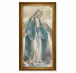 Our Lady of Grace Antique Gold Framed Art