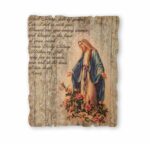 Hail Mary Wood Wall Plaque