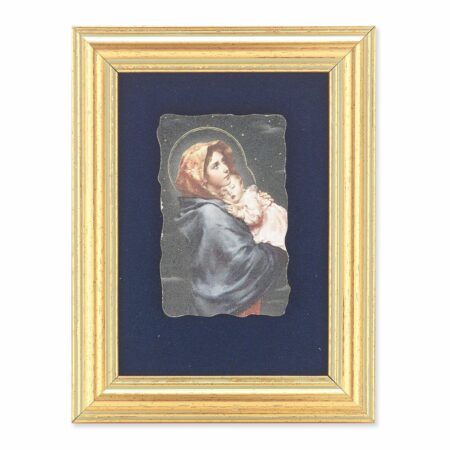 Madonna of the Street Gold Framed Art