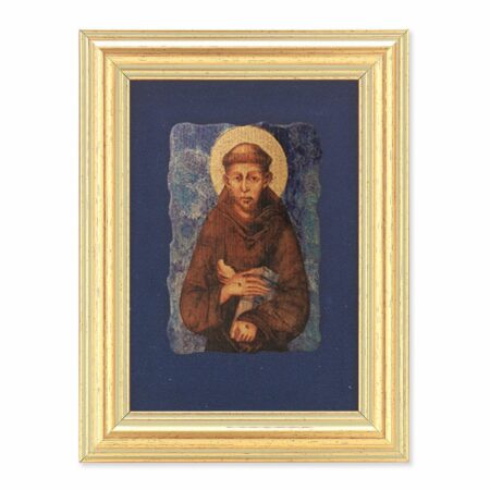 St. Francis Gold Framed Art