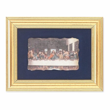 Last Supper Gold Framed Art