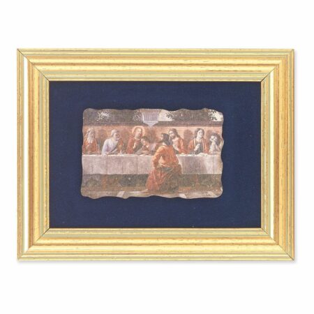 Last Supper Gold Framed Art