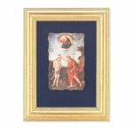 Baptism of Jesus Gold Framed Art