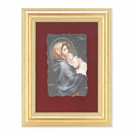 Madonna of the Streets Gold Framed Art