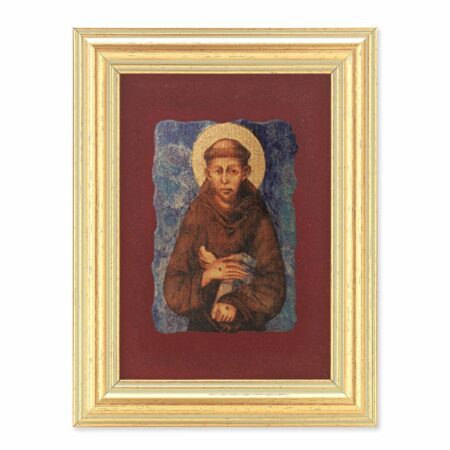 St. Francis Gold Framed Art