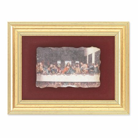Last Supper Gold Framed Art