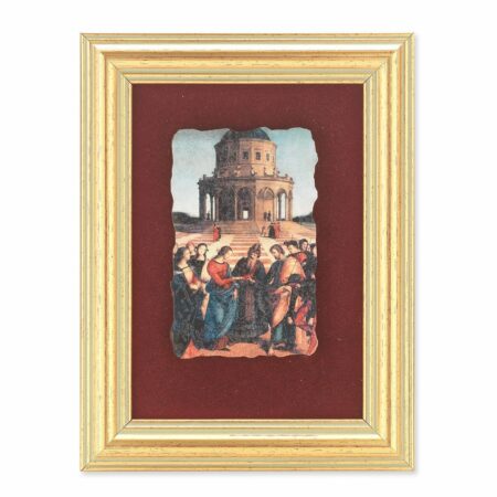 Wedding at Cana Gold Framed Art