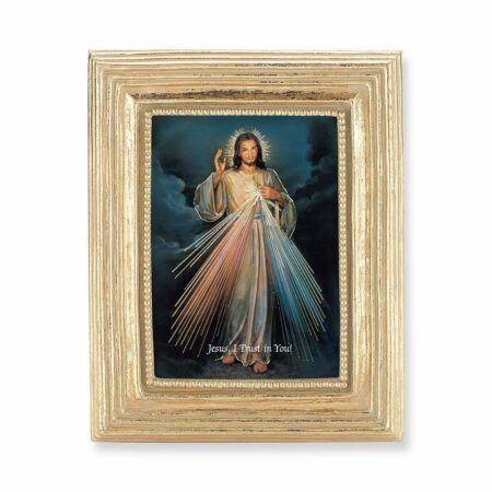 Divine Mercy Gold Framed Print