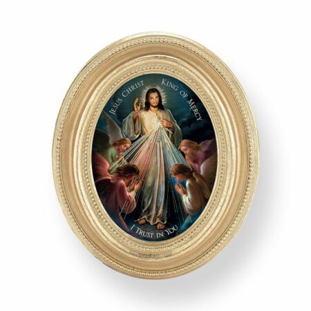 Jesus King of Mercy Gold Framed Print
