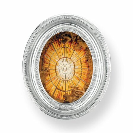 Holy Spirit Silver Framed Print